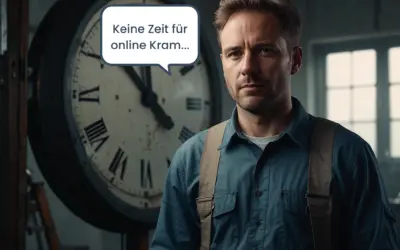 Warum Sie glauben, keine Zeit für Marketing zu haben.